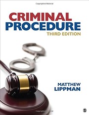 Cover of: Criminal Procedure by Matthew Lippman