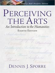 Perceiving the arts by Dennis J. Sporre