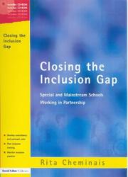 Cover of: Closing the Inclusion Gap: Special and Mainstream Schools Working in Partnership