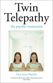 Cover of: Twin telepathy: the psychic connection