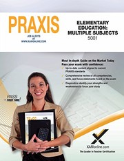Cover of: Praxis Elementary Education: Multiple Subjects 5001