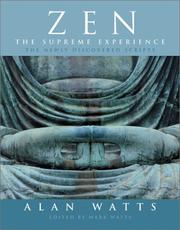 Cover of: Zen The Supreme Experience: The Newly Discovered Scripts
