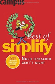 Cover of: Best of Simplify: Noch einfacher geht's nicht