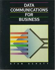 Cover of: Data communications for business
