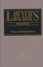 Lawyer's desk book