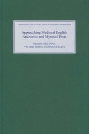 Approaching medieval English anchoritic and mystical texts