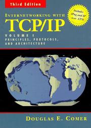 Cover of: Internetworking with TCP/IP by Douglas E. Comer