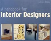 Cover of: A Handbook for Interior Designers (Handbook For...)