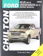 Chilton Total Car Care Ford F-150 , F-150 Heritage , F-250 , Expedition  & Lincoln Navigator  Repair Manual by Chilton