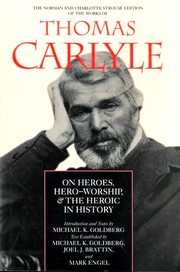 Cover of: On heroes, hero-worship, & the heroic in history