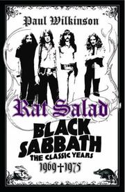 Cover of: Rat Salad: Black Sabbath: The Classic Years 1969-1975
