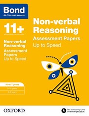 Cover of: Bond 11+ : Non-Verbal Reasoning: Up to Speed Papers