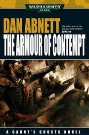 Cover of: The Armour of Contempt (Gaunt's Ghosts) by Dan Abnett