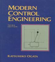 Modern control engineering by Katsuhiko Ogata