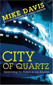 Cover of: City of Quartz by Mike Davis