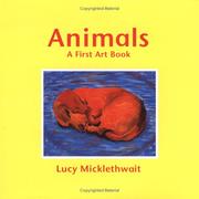 Cover of: Animals: A First Art Book (First Art Book, A)