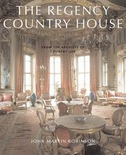 Cover of: The Regency Country House: From the Archives of Country Life