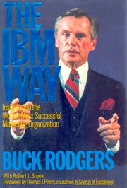 Cover of: The IBM way: insights into the world's most successful marketing organization