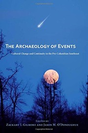 Cover of: The Archaeology of Events by 