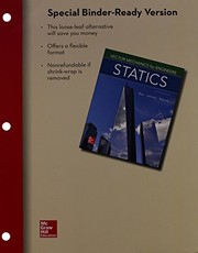 Cover of: Package : Loose Leaf for Vector Mechanics for Engineers: Statics with 1 Semester Connect Access Card