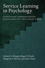Cover of: Service Learning in Psychology: Enhancing Undergraduate Education for the Public Good