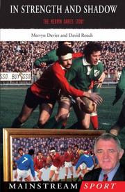Cover of: In Strength and Shadow: The Mervyn Davies Story (Mainstream Sport)