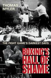 Cover of: Boxing's Hall of Shame: The Fight Game's Darkest Days