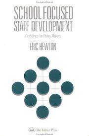 School focused staff development : guidelines for policy makers