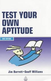 Cover of: Test your own aptitude