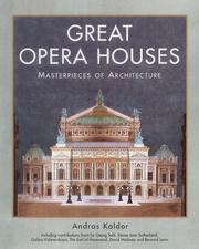 Great opera houses : masterpieces of architecture
