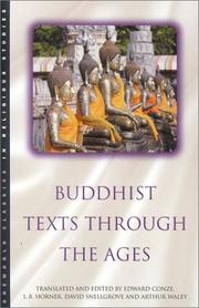 Cover of: Buddhist Texts Through the Ages (Oneworld Classics in Religious Studies)