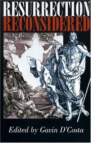 Cover of: Resurrection Reconsidered by Gavin D'Costa