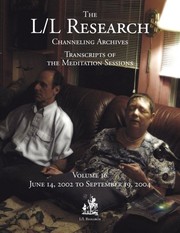Cover of: The L/L Research Channeling Archives - Volume 16