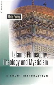 Cover of: Islamic Philosophy, Theology, and Mysticism: A Short Introduction (Oneworld Short Guides)