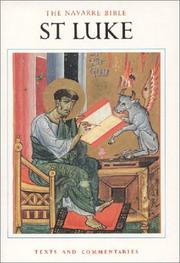 Cover of: The Navarre Bible: St. Luke (The Navarre Bible: New Testament)