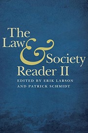 Cover of: The Law and Society Reader II