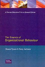 The essence of organizational behaviour