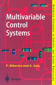 Cover of: Multivariable control systems by P. Albertos Pérez