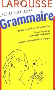 Cover of: grammaire by Ediciones larousse