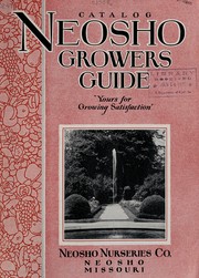 Cover of: Neosho grower's guide, catalog: "yours for growing satisfaction"