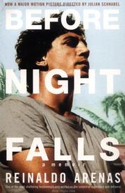 Cover of: Before Night Falls by Reinaldo Arenas