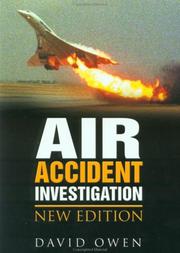 Cover of: Air Accident Investigation