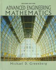 Advanced engineering mathematics by Greenberg, Michael D.