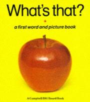 Cover of: What's That? (Campbell Big Board Book) by Rod Campbell