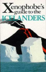 Cover of: The Xenophobe's Guide to the Icelanders