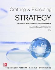 Cover of: Crafting & Executing Strategy C&R with BSG/GLO-BUS AC