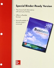 Cover of: Loose Leaf Business: A Changing World with Connect Access Card