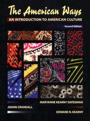 Cover of: American Ways, The | Maryann Datesman