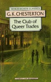 Cover of: Club of Queer Trades (Wordsworth Collection) by Gilbert Keith Chesterton