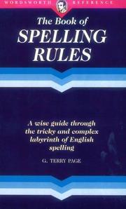 The Wordsworth book of spelling rules